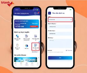 Hướng dẫn thực hiện yêu cầu dịch vụ thông qua ứng dụng CSKH Biwase chi tiết
