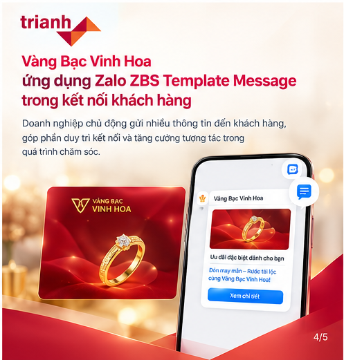 Zalo ZBS Template Message