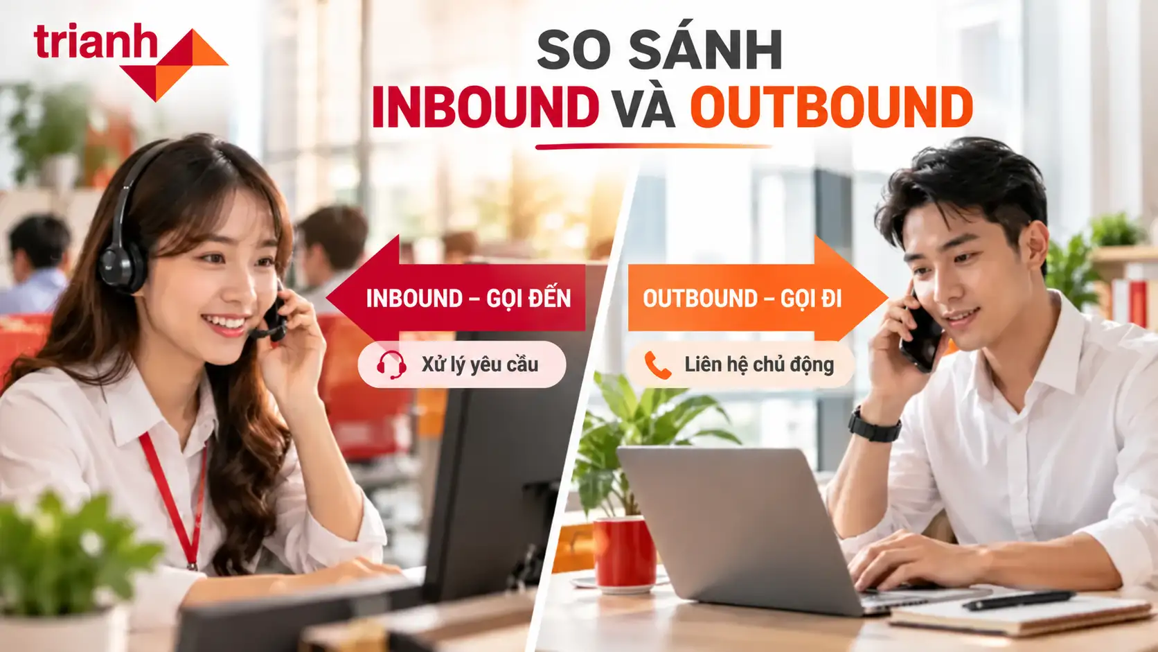 Call Center Inbound và Outbound